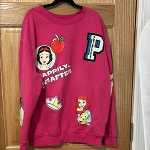 Disney Pink Princess Sweatshirt